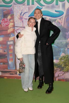 November 25, 2025, Rome, Italy: Julia Balzaretti (l) and Eleonora Abbagnato (r) attend the Disney movie premiere Zootropolis 2 green carpet at The Space Cinema Moderno. Rome Italy - ZUMAs197 20251125_aaa_s197_217 Copyright: xMarioxCartellix