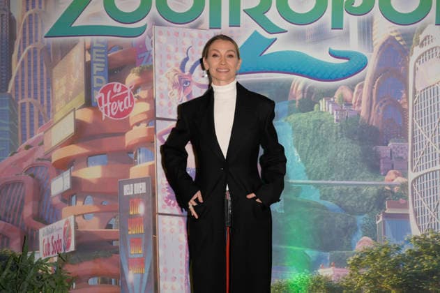 November 25, 2025, Rome, Italy: Eleonora Abbagnato attends the Disney movie premiere Zootropolis 2 green carpet at The Space Cinema Moderno. Rome Italy - ZUMAs197 20251125_aaa_s197_218 Copyright: xMarioxCartellix