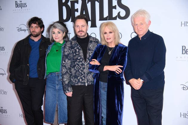 The Beatles Anthology Special Preview Screening Arrivals at BFI Southbank, London (L-R) - Felix White, Caitlin Moran, Oliver Murray, Joanna Lumley, Richard Curtis attends The Beatles Anthology Special Preview Screening at BFI Southbank, London, England, UK on Tuesday 25 November, 2025., Credit:Justin Ng Avalon UK, England, London, BFI Southbank Copyright: xJustinxNgx xAvalonx 1054620380