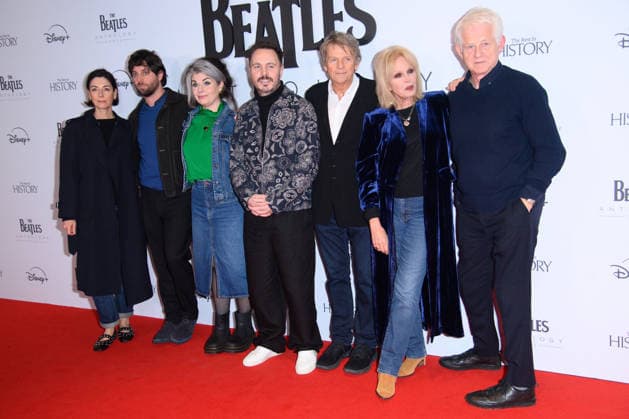 The Beatles Anthology Special Preview Screening Arrivals at BFI Southbank, London (L-R) - Mary McCartney, Felix White, Caitlin Moran, Oliver Murray, Joanna Lumley, Richard Curtis attends The Beatles Anthology Special Preview Screening at BFI Southbank, London, England, UK on Tuesday 25 November, 2025., Credit:Justin Ng Avalon UK, England, London, BFI Southbank Copyright: xJustinxNgx xAvalonx 1054620398