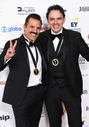53rd International Emmy Awards in NYC 53rd International Emmy Awards in NYC Featuring: Billy Rovzar, Fenando Rovzar Where: NYC, New York, United States When: 25 Nov 2025 Credit: Patricia Schlein WENN NYC New York United States Copyright: xPatriciaxSchlein WENNx wenn40808934 PS3x wenn40808934