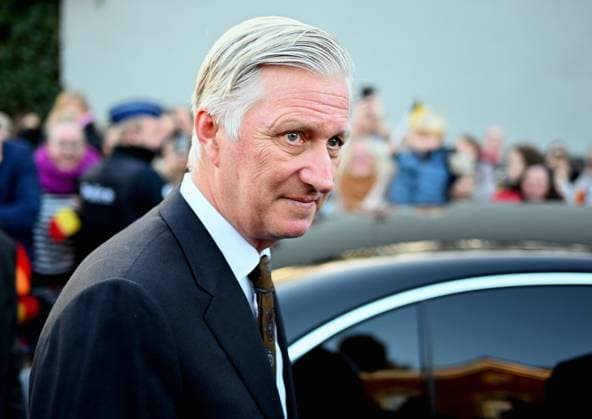 King Philippe - Filip of Belgium pictured during a royal visit to the Alzheimer cafe in Juprelle, Wednesday 26 November 2025. The Alzheimer Cafe is a meeting place where people with Alzheimer s disease, their loved ones, carers, healthcare providers and other interested parties can meet in a warm and informal atmosphere.  ERICxLALMAND 144439844