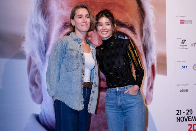 43rd Torino Film Festival 2025 - Day 6 in Italy, 26 November 2025 Gözde Kural and Fereshteh Hosseini attend during the 43rd Torino Film Festival 2026 on November 26, 2025 in Turin, Italy., Credit:Davide Di Lalla - Unicode Images Avalon Italy, Turin, Museum of Radio and Television,  Copyright: xDavidexDixLallax-xUnicodexImagesx xAvalonx 1054752770