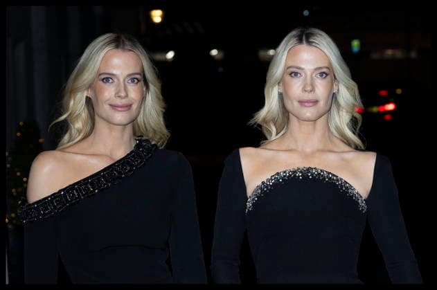 . 26 11 2025. London, United Kingdom. Lady Amelia and Lady Eliza Spencer arriving at the Tusk Conservation Awards in London.  xStephenxLockx xi-Imagesx IIM-26413-0020