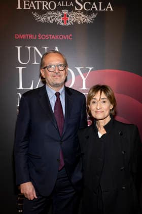Premiere At La Scala -Lady Macbeth Of The Mtsensk District- Press Conference La Scala Theatre - Milan, Italy Paolo Besana;Cristina Parenti Premiere At La Scala -Lady Macbeth Of The Mtsensk District- Press Conference La Scala Theatre - Milan, Italy 26th November 2025  Copyright: xALFONSOxCATALANO SGPITALIAx