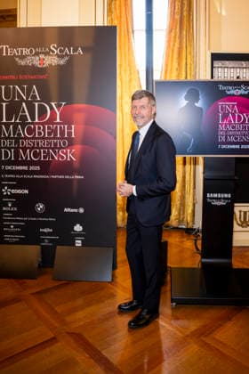 Premiere At La Scala -Lady Macbeth Of The Mtsensk District- Press Conference La Scala Theatre - Milan, Italy guest Premiere At La Scala -Lady Macbeth Of The Mtsensk District- Press Conference La Scala Theatre - Milan, Italy 26th November 2025  Copyright: xALFONSOxCATALANO SGPITALIAx