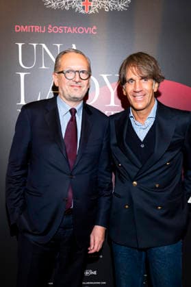 Premiere At La Scala -Lady Macbeth Of The Mtsensk District- Press Conference La Scala Theatre - Milan, Italy Paolo Besana;Davide Oldani Premiere At La Scala -Lady Macbeth Of The Mtsensk District- Press Conference La Scala Theatre - Milan, Italy 26th November 2025  Copyright: xSGPx