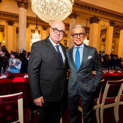 Premiere At La Scala -Lady Macbeth Of The Mtsensk District- Press Conference La Scala Theatre - Milan, Italy Fortunato Ortombina;Massimiliano Di Silvestre Premiere At La Scala -Lady Macbeth Of The Mtsensk District- Press Conference La Scala Theatre - Milan, Italy 26th November 2025  Copyright: xSGPx