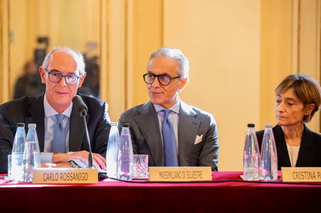 Premiere At La Scala -Lady Macbeth Of The Mtsensk District- Press Conference La Scala Theatre - Milan, Italy Carlo Rossanigo;Massimiliano Di Silvestre;Cristina Parenti Premiere At La Scala -Lady Macbeth Of The Mtsensk District- Press Conference La Scala Theatre - Milan, Italy 26th November 2025  Copyright: xALFONSOxCATALANO SGPITALIAx