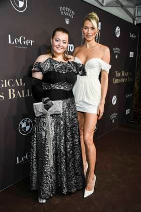 Berlin abb- Liselott Marie Linsenhoff und Lena Gercke zu Gast beim Magical Christmas Ball von LeGer by Lena Gercke im Claerchens Ballhaus Berlin am 26.11.2025 Berlin Deutschland