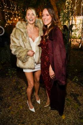 Berlin abb- Lena Gercke Model Gastgeberin mit Jasmin Wagner beim Magical Christmas Ball von LeGer by Lena Gercke im Claerchens Ballhaus Berlin am 26.11.2025 Berlin Deutschland