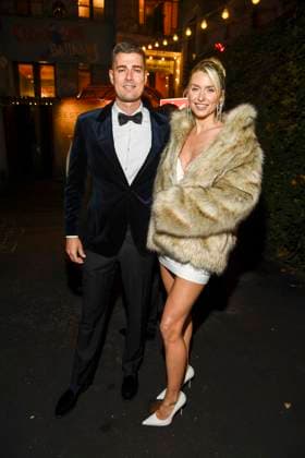 Berlin abb- Lena Gercke Model Gastgeberin mit Freund Dustin Schöne Schoene beim Magical Christmas Ball von LeGer by Lena Gercke im Claerchens Ballhaus Berlin am 26.11.2025 Berlin Deutschland