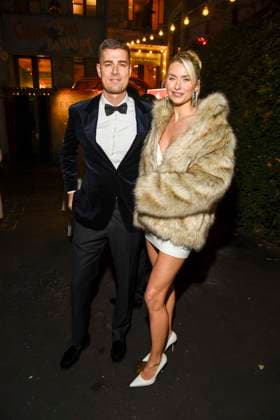 Berlin abb- Lena Gercke Model Gastgeberin mit Freund Dustin Schöne Schoene beim Magical Christmas Ball von LeGer by Lena Gercke im Claerchens Ballhaus Berlin am 26.11.2025 Berlin Deutschland