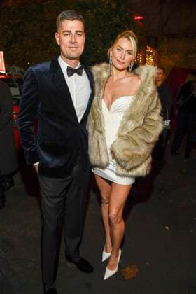Berlin abb- Lena Gercke Model Gastgeberin mit Freund Dustin Schöne Schoene beim Magical Christmas Ball von LeGer by Lena Gercke im Claerchens Ballhaus Berlin am 26.11.2025 Berlin Deutschland