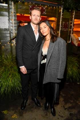 Berlin-abb Andre Schürrle und Anna Schürrle Schuerrle Fussballspieler Ehefrau zu Gast beim Magical Christmas Ball von LeGer by Lena Gercke im Claerchens Ballhaus Berlin am 26.11.2025 Berlin Deutschland