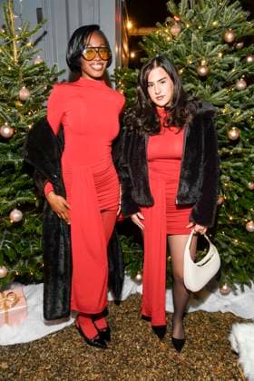 Berlin-abb Toni Dreher-Adenuga und Derya Vural zu Gast beim Magical Christmas Ball von LeGer by Lena Gercke im Claerchens Ballhaus Berlin am 26.11.2025 Berlin Deutschland