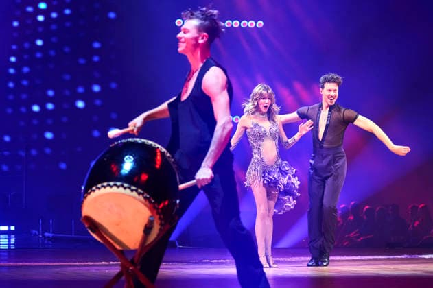 Ella Endlich und Valentin Lusin bei Let s Dance - Die Live-Tour 2025 in der ZAG Arena. Hannover, 25.11.2025 Foto:xU.xStammx xFuturexImagex dance_5129