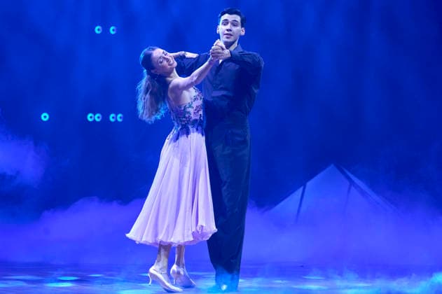 Diego Pooth und Ekaterina Leonova bei Let s Dance - Die Live-Tour 2025 in der ZAG Arena. Hannover, 25.11.2025 Foto:xU.xStammx xFuturexImagex dance_5159