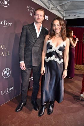 Andre Schuerrle und Anna Schuerrle beim Magical Christmas Ball von LeGer by Lena Gercke im Clärchens Ballhaus in Berlin 26.11.2025