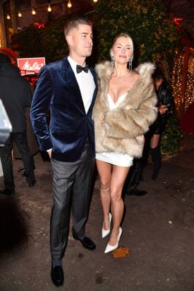 Dustin Schöne und Lena Gercke beim Magical Christmas Ball von LeGer by Lena Gercke im Clärchens Ballhaus in Berlin 26.11.2025