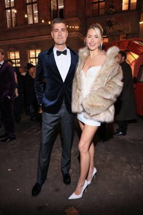 26.11.2025, Dustin Schöne und Lena Gercke zu Gast zum Magical Christmas Ball von LeGer by Lena Gercke, Clärchens Ballhaus, Berlin, Berlin