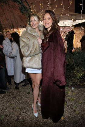 26.11.2025, Lena Gercke und Jasmin Wagner zu Gast zum Magical Christmas Ball von LeGer by Lena Gercke, Clärchens Ballhaus, Berlin, Berlin