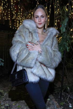 26.11.2025, Elena Carriere zu Gast zum Magical Christmas Ball von LeGer by Lena Gercke, Clärchens Ballhaus, Berlin, Berlin
