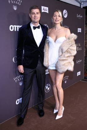26.11.2025, Dustin Schöne und Lena Gercke zu Gast zum Magical Christmas Ball von LeGer by Lena Gercke, Clärchens Ballhaus, Berlin, Berlin