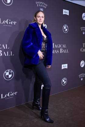 26.11.2025, Elena Carriere zu Gast zum Magical Christmas Ball von LeGer by Lena Gercke, Clärchens Ballhaus, Berlin, Berlin