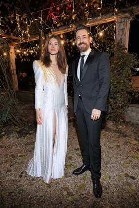 26.11.2025, Janina Lin-Otto und Jan Köppen zu Gast zum Magical Christmas Ball von LeGer by Lena Gercke, Clärchens Ballhaus, Berlin, Berlin