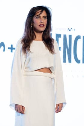 November 27, 2025, Madrid, Spain: Actress Maria Leon attends the Silencio photocall at Espacio Movistar. Madrid Spain - ZUMAs197 20251127_aaa_s197_077 Copyright: xAtilanoxGarciax