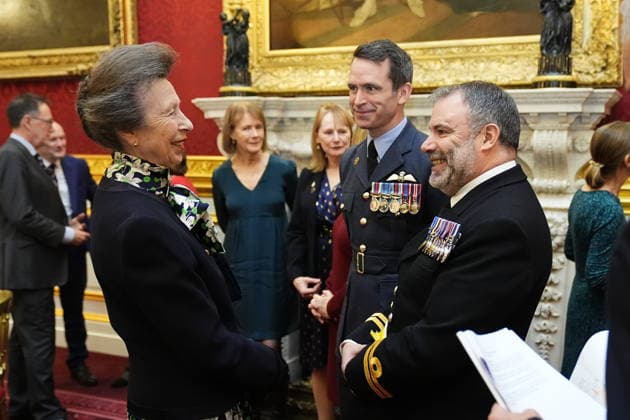 Princess Royal hosts Not Forgotten Association tea party The Princess Royal, Patron of the Not Forgotten Association, during a tea party for association members at St James s Palace, London. Picture date: Thursday November 27, 2025., Credit:Aaron Chown Avalon UK, London  Copyright: xAaronxChownx xAvalonx 1054988811