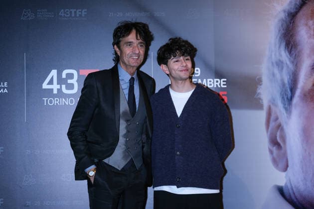 43rd Torino Film Festival 2025 - Day 7 in Italy, 27 November 2025 Giulio Base and Diego CÃ spedes attend during the 43rd Torino Film Festival 2025 on November 27, 2025 in Turin, Italy., Credit:Davide Di Lalla - Unicode Images Avalon Italy, Turin, Museum of Radio and Television,  Copyright: xDavidexDixLallax-xUnicodexImagesx xAvalonx 1054996954