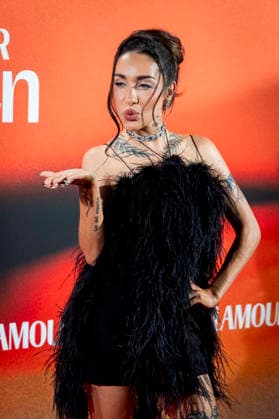 Glamour Women of the year 2025, Madrid, Spain - 12 Nov 2025 Maria Becerra attends to Glamour Women of the year 2025 on Madrid at Teatro Barcelo on 12 November, 2025 in Madrid, Spain. (Credit: Miguel Escavias Alfa Images) Madrid Teatro Barcelo Madrid Spain Copyright: x x2025xMiguelxEscavias AlfaxImagesx