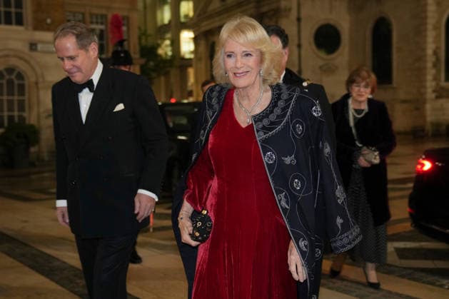Britain Royals Britain s Queen Camilla, Colonel-in-Chief The Rifles and Royal Colonel 4th Battalion The Ranger Regiment, attends the Biennial RIFLES Awards Dinner, in London, Thursday, Nov. 27, 2025., Credit:Kin Cheung Avalon GBR, London  Copyright: xKinxCheungx xAvalonx 1055039183