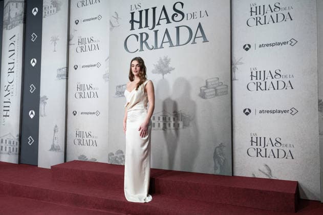 Premiere of the TV show Las hijas de la criada in Madrid, Spain - 27 Nov 2025 Judit Fernández attends the premiere of the TV show Las hijas de la criada at the Callao cinema in Madrid. Madrid Spain Copyright: xAtilanoxGarciax xSOPAxImagesx photo01592