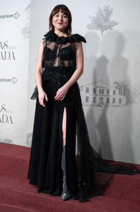 Premiere of the TV show Las hijas de la criada in Madrid, Spain - 27 Nov 2025 Alba Loureiro attends the premiere of the TV show Las hijas de la criada at the Callao cinema in Madrid. Madrid Spain Copyright: xAtilanoxGarciax xSOPAxImagesx photo01599