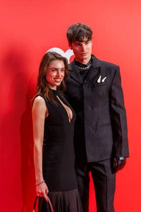 Award - 27. GQ Men of the Year Award 2025 - Charleen Weiss und Moritz Hau beim 27. GQ Men of the Year Award im Metropol am 27.11.2025 inBerlin Copyright: xEventpressxKochanx