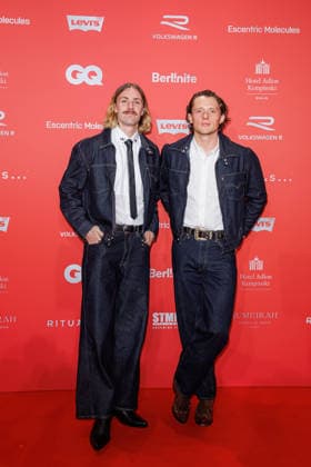 Award - 27. GQ Men of the Year Award 2025 - Jackson Irvine und Fabian Reese beim 27. GQ Men of the Year Award im Metropol am 27.11.2025 inBerlin Copyright: xEventpressxKochanx
