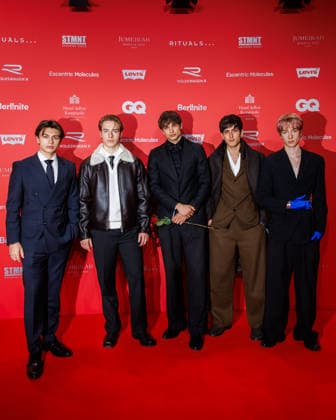 Award - 27. GQ Men of the Year Award 2025 - Noah Miguel Oechsle Rodriguez, Paul Bohme, Giuliano Poplawski und Marlon Noah beim 27. GQ Men of the Year Award im Metropol am 27.11.2025 inBerlin Copyright: xEventpressxKochanx