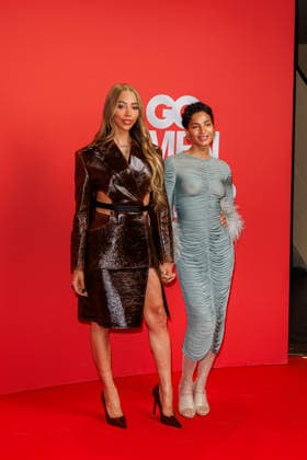 Award - 27. GQ Men of the Year Award 2025 - Munroe Bergdorf und Indya Moore beim 27. GQ Men of the Year Award im Metropol am 27.11.2025 inBerlin Copyright: xEventpressxKochanx