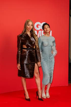 Award - 27. GQ Men of the Year Award 2025 - Munroe Bergdorf und Indya Moore beim 27. GQ Men of the Year Award im Metropol am 27.11.2025 inBerlin Copyright: xEventpressxKochanx