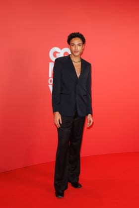 Award - 27. GQ Men of the Year Award 2025 - Lamin Leroy Gibba beim 27. GQ Men of the Year Award im Metropol am 27.11.2025 inBerlin Copyright: xEventpressxKochanx