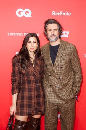 Award - 27. GQ Men of the Year Award 2025 - Chryssanthi Kavazi und Tom Beck beim 27. GQ Men of the Year Award im Metropol am 27.11.2025 inBerlin Copyright: xEventpressxKochanx