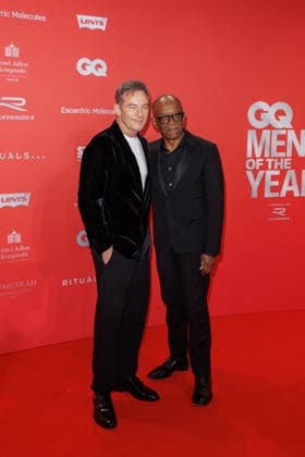 Award - 27. GQ Men of the Year Award 2025 - Jason Isaacs und Lennie James beim 27. GQ Men of the Year Award im Metropol am 27.11.2025 inBerlin Copyright: xEventpressxKochanx