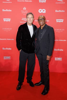 Award - 27. GQ Men of the Year Award 2025 - Jason Isaacs und Lennie James beim 27. GQ Men of the Year Award im Metropol am 27.11.2025 inBerlin Copyright: xEventpressxKochanx