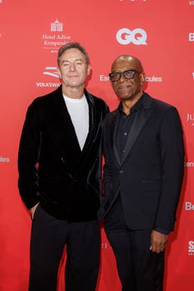 Award - 27. GQ Men of the Year Award 2025 - Jason Isaacs und Lennie James beim 27. GQ Men of the Year Award im Metropol am 27.11.2025 inBerlin Copyright: xEventpressxKochanx
