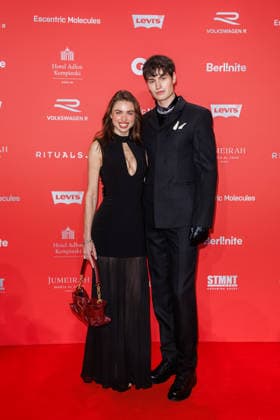Award - 27. GQ Men of the Year Award 2025 - Charleen Weiss und Moritz Hau beim 27. GQ Men of the Year Award im Metropol am 27.11.2025 inBerlin Copyright: xEventpressxKochanx