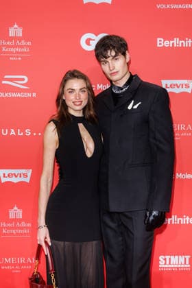 Award - 27. GQ Men of the Year Award 2025 - Charleen Weiss und Moritz Hau beim 27. GQ Men of the Year Award im Metropol am 27.11.2025 inBerlin Copyright: xEventpressxKochanx