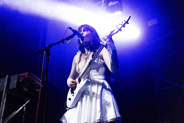 Jess Allanic of Calva Louise at Clockworked - Final UK Tour at Manchester Academy, UK, 27 November 2025, Credit:Maryleen Avalon  Copyright: xMaryleenx xAvalonx 1055062372